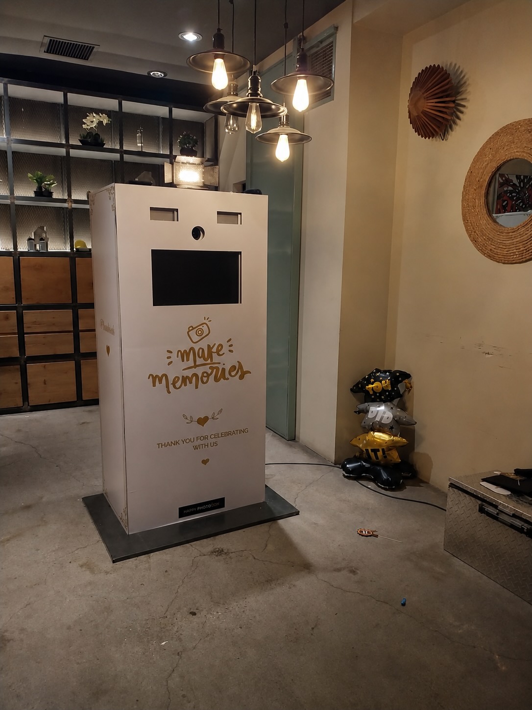 νέο εξωτερικό κάλυμα photobooth